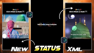 Jisne Eid a Milad un Nabi 2025 video editing alight motion app