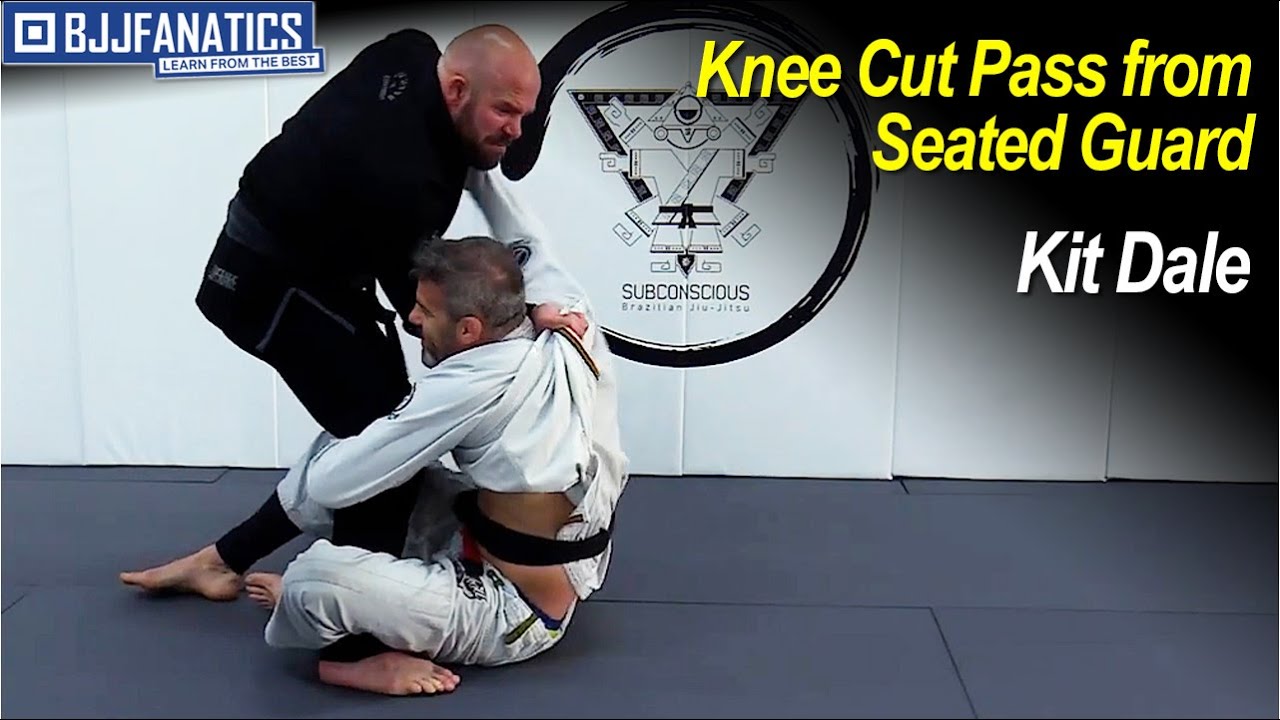 Knee Cut Pass from Seated Guard by Kit Dale - YouTube