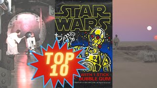 My TOP 10 Favorite Vintage Topps 1977 Star Wars Cards