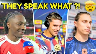 Download Lagu 5 Arsenal Players SPEAKING UNEXPECTED Languages MP3