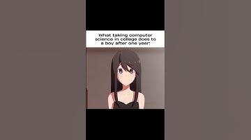 POV: What taking computer science in college does to a boy #anime #relatable #fypシ゚viral