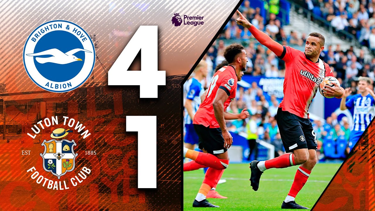 Brighton 4-1 Luton | Premier League Highlights