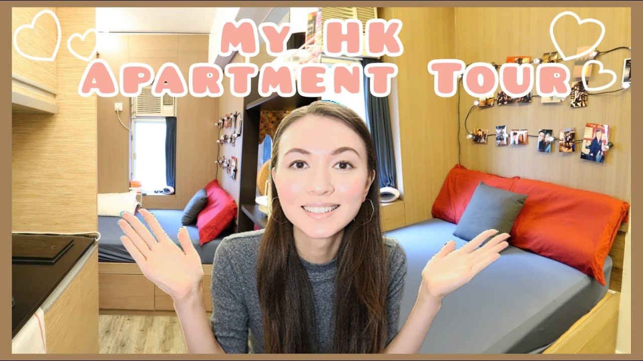 小さい香港アパートツアーMy Hong Kong Apartment Tour 2020| Small 10sqm space! 我的香港公寓之旅2020_10平方米的空間!(中文字幕/日本語字幕）