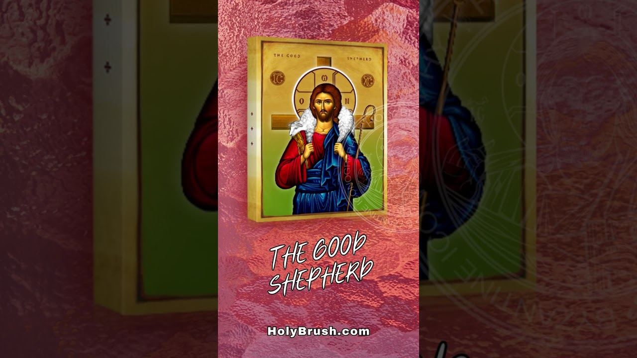 Jesus the Good Shepherd Icon 
