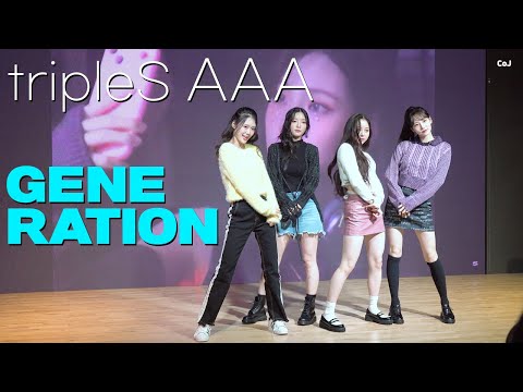 [4K] tripleS AAA - Generation (after fansign event.ver) fancam [Fix cam]