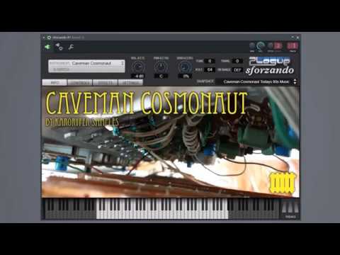 Caveman Cosmonaut free synthesizer sample library