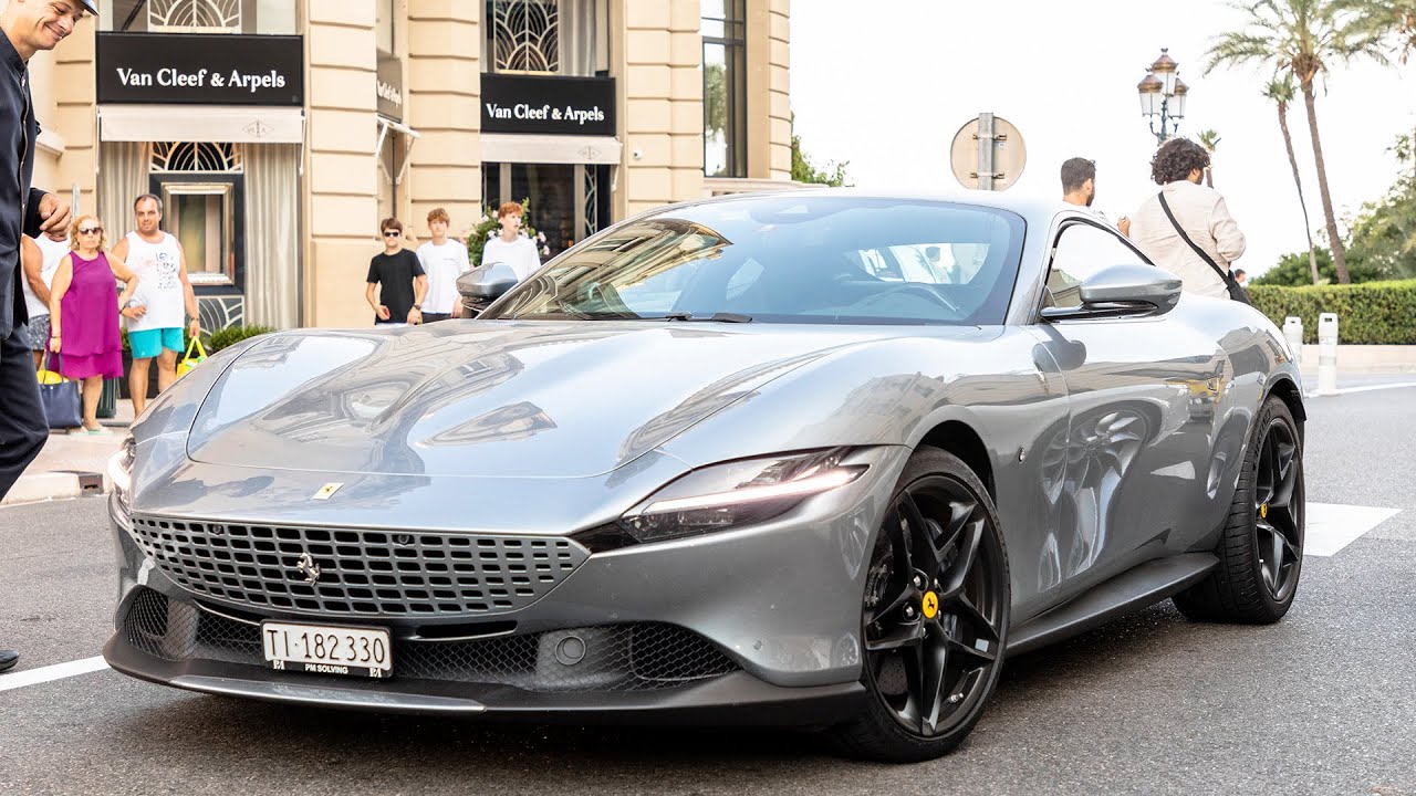A collection of FERRARI ROMA in Monaco | 2022 HQ
