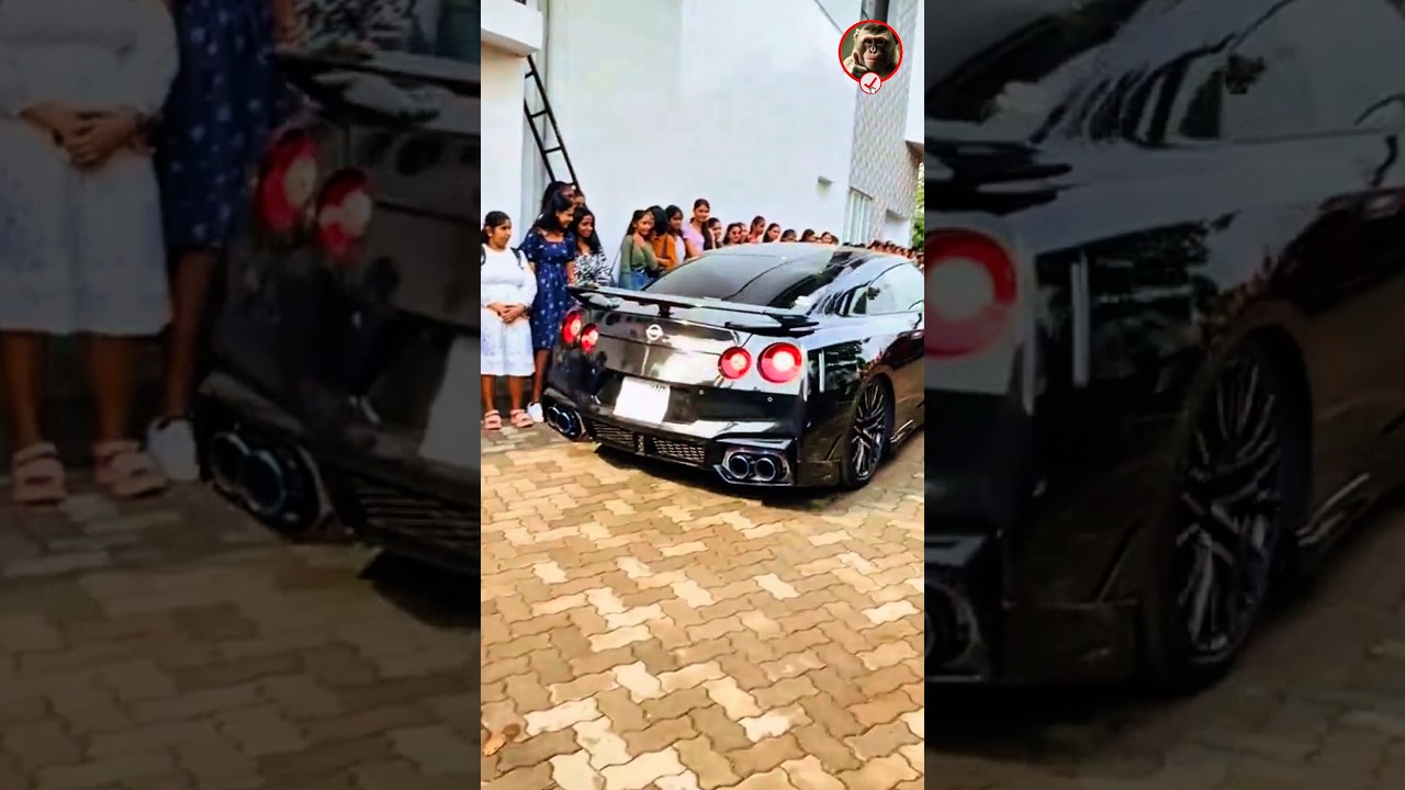 උපුල් සර්ගේ අලුත්ම GTR එක 😍❤️ | #sudharmaramerilawa #upulweerasinghe #gtr35