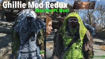 Fallout 4 Xbox One/PC Mods|Ghillie Mod Redux