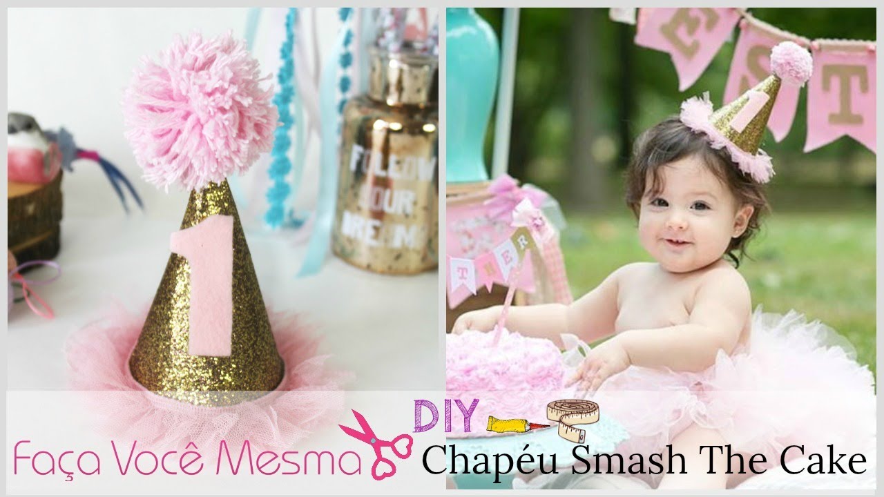 wallpapers Molde Chapeu De Aniversario Eva faca voce mesma chapeu smash the cake