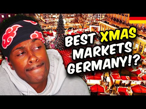American Reacts To The BEST German CHRISTMAS MARKETS In Germany