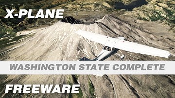 Washington State Complete Photoreal (Orthophoto) Freeware Scenery for X-Plane