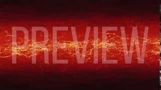 Orange Electric Background