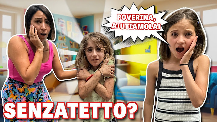 UNA BAMBINA SENZATETTO DI NOME LAURA BUSSA ALLA NOSTRA PORTA... COSA VORRA' DA FIGLIACHIARA?