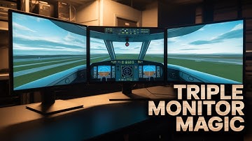 STOP Using the WRONG Monitor Setup for Home Flight Sim
