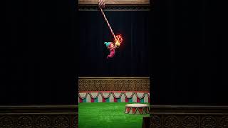 You remember Circus Charlie like this...But it never looked this real.From