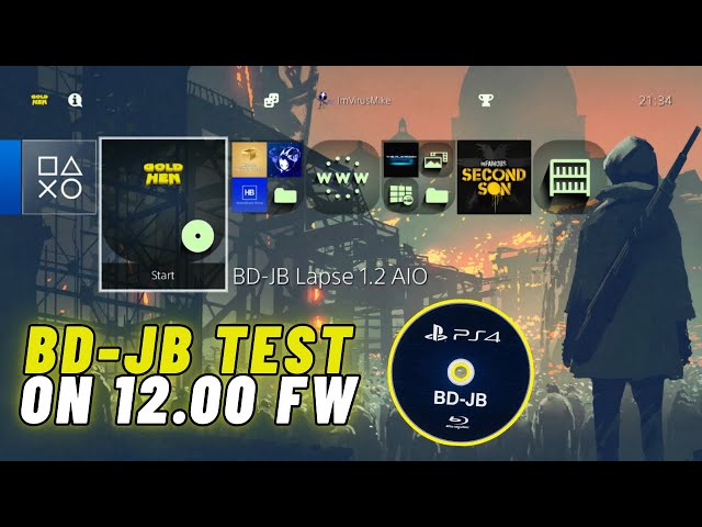 PS4 PlayStation 4 Lapse 1.2| GoldHen | BD-JB BD-J AIO | Blu-ray All-In-One Disc · : Shop, Sell, Connect - Foto 3