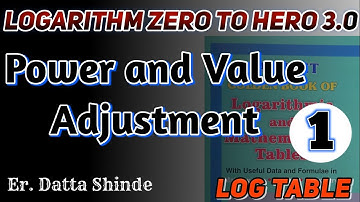 How to use log table | Basic Calculation Trick - 1 | Logarithm Zero to hero 3.0