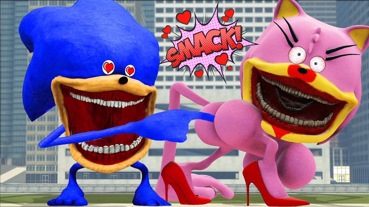 NEW SHIN SONIC TAPES LOVE STORY VS NEW SONIC AMY XXL TAPES IN GARRYS MOD!