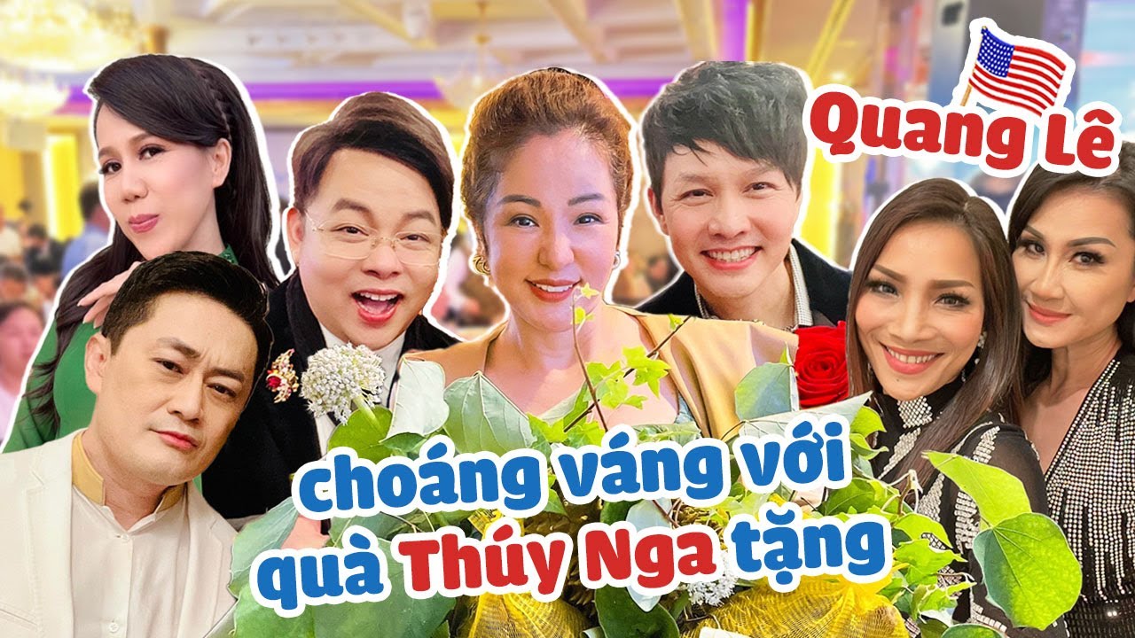 Quang Lê choáng váng với món quà Thúy Nga tặng trong liveshow… bất ngờ khi anh trai kể xấu Quang Lê.