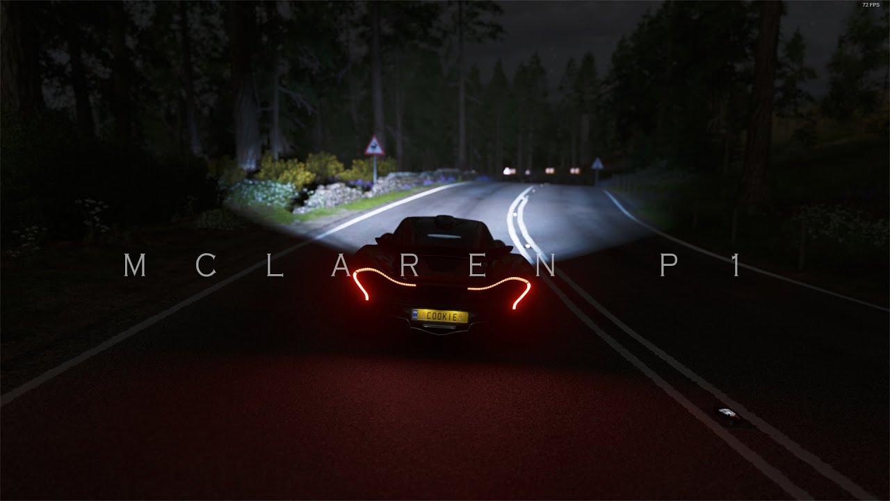McLaren P1 on Ambient Mode: Relaxing Forza Horizon Drive