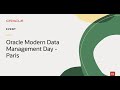 Oracle Modern Data Management Day France