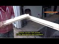 Review S&Z TOPHAND® 36in x 84in Barn Door, 20-60 in Unfinished British Brace Barn Door/Modern Style/
