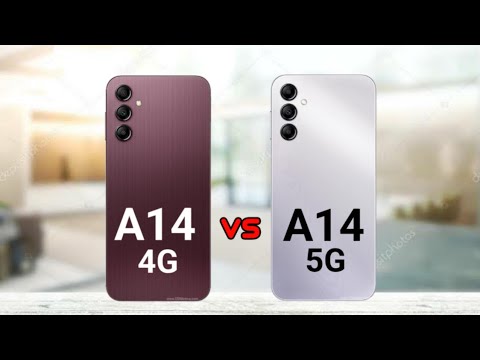Samsung Galaxy A14 4G vs Samsung Galaxy A14 5G
