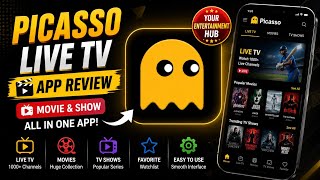 Picasso App || How to Use Picasso App || Picasso Live TV, Movies & Shows