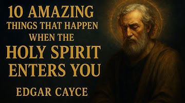 Edgar Cayce revealed 10 amazing things that happen when the Holy Spirit enters you