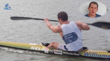 Sprint kayak technique 02 - Lock the blade