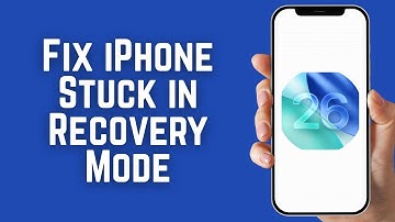 iPhone Stuck in Recovery Mode? New Way Fix!
