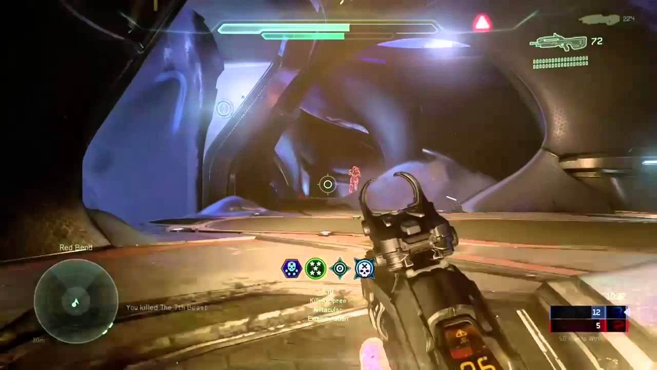 Halo 5: Guardians Beta - Clutch Assault Rifle!