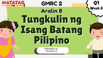 GMRC 2- Quarter 1 Week 8 (Revised K to 12 Curriculum o MATATAG Curriculum)