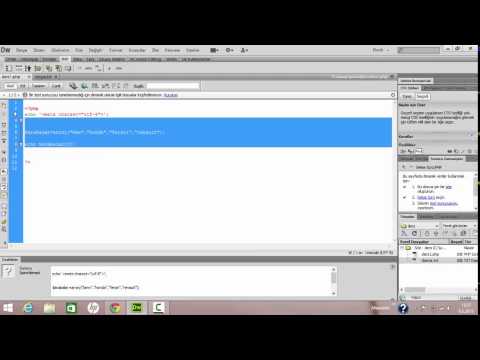 php array dizi kullanımı -ders11