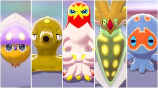 FULL OCTOPUS & SQUID POKEMON TEAM! Shiny Grapploct, Malamar, Octillery, Inkay, Clobbopus