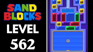 Sand Blocks: Drop Puzzle Level 562 Walkthrough