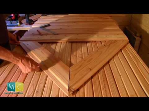 Vidéo: Portes en bois à faire soi-même : schémas, dessins. Comment faire une porte en bois de vos propres mains