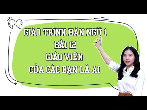Video Tự học tiếng Trung | Bài 12 | Giáo trình Hán Ngữ 1 |... - youtube