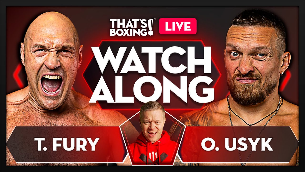 LIVE TYSON FURY vs OLEKSANDR UZYK WATCHALONG with Mark Goldbridge