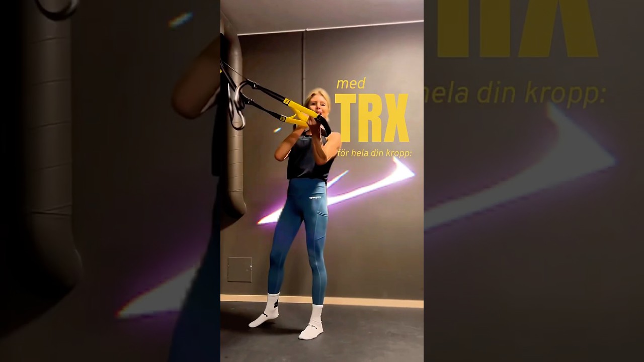 ⚡️TRX-tr&auml;ning⚡️~ 6 &ouml;vningar f&ouml;r hela din kropp
