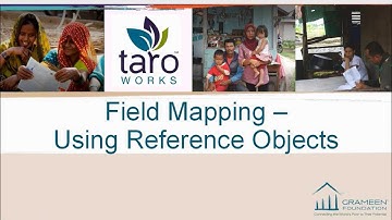 Field Mapping - Using Reference Objects