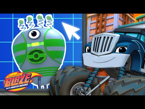 Crusher Builds Robots #18 | Games For Kids | Blaze and the Monster Machines