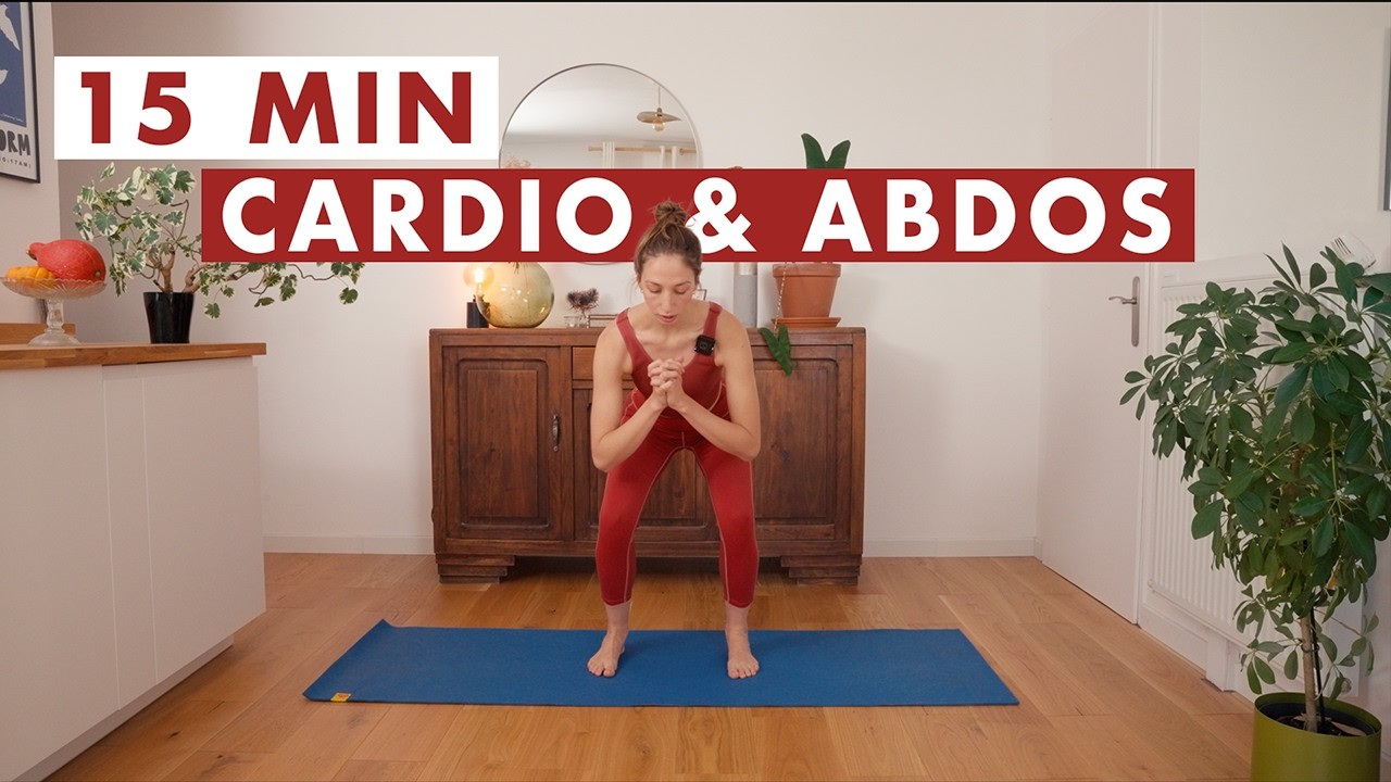 Pilates Intermédiaire/Avancé : Cardio & Abdos (15 mins)