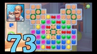 [Gameplay] Homescapes - Level 73 (No Boosters)