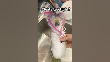 Learn how to stretch out your soccer cleats #footballboots #soccercleats #soccertips #shorts