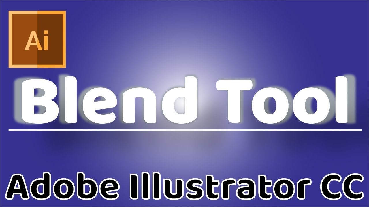 Blend Tool - Adobe Illustrator CC 2019 - YouTube