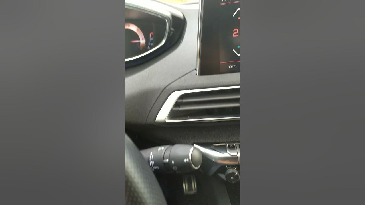 как отключить складывание зеркал пежо 3008
