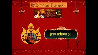 Jaaradavu(4)| Nrithya deepika abhyasa malika | Bharatanatyam steps | Kalakshetra | Nrithyakuteera