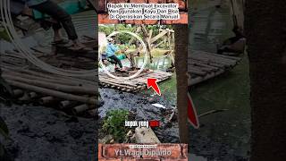 Bapak Ini Sangatlah Creative Buat Excavator Menggunakan Kayu‼️ #work #construction